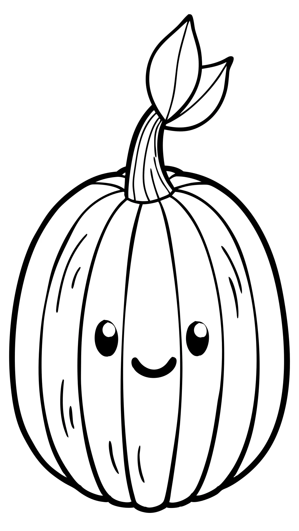 coloring page pumpkin